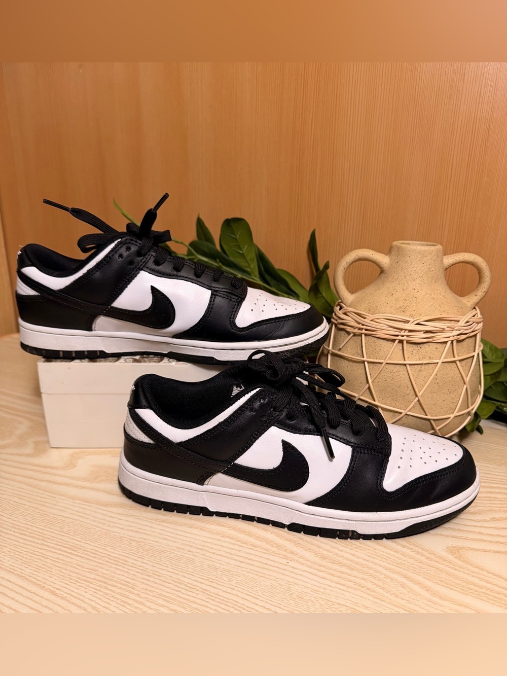 Nike Dunk Low Panda Black White Men’s Size 8